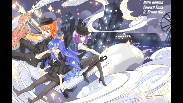 In the city (Nightcore Mark Ronson - Uptown Funk ft. Bruno Mars) смотреть онлайн