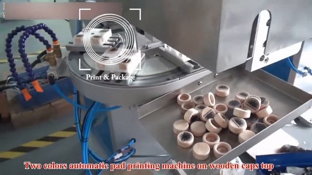 Двухкрасочная тампопечатная машина