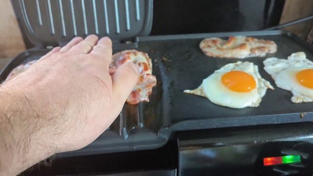 George Foreman Grill/griddle quick review, improvement needed смотреть онлайн