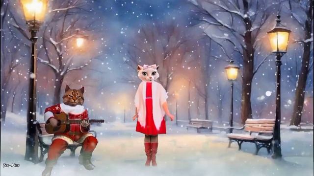 Снег - снег - снег падает снег ❄ С Новым годом, Друзья! смотреть онлайн