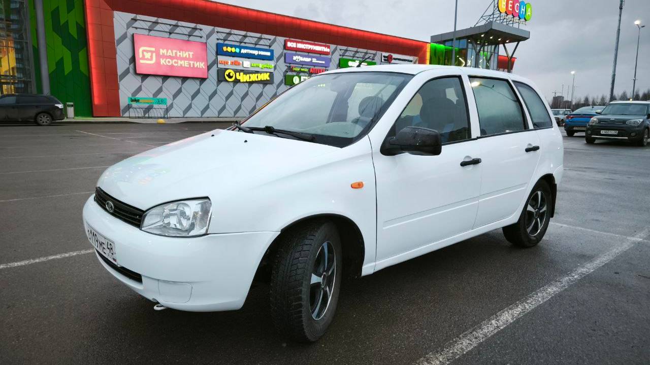 Калина универсал 2011 белого цвета