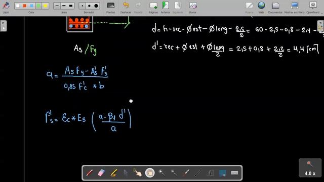 5 AUXILIATURA - CALCULO DEL MOMENTO MAXIMO QUE RESISTE UNA VIGA T CON DOBLE ARMADO смотреть онлайн