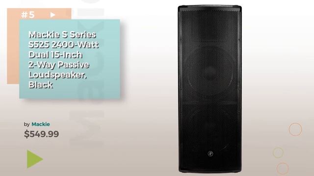 Mackie Subwoofers // Home Audio Best Sellers смотреть онлайн