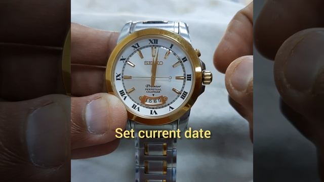 Seiko 6A32 Perpetual Calendar & Date Time Setting | Watch Repair Channel | SolimBD