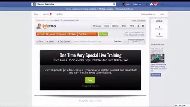 22Social Pay Gate - Monetize Content on Facebook смотреть онлайн