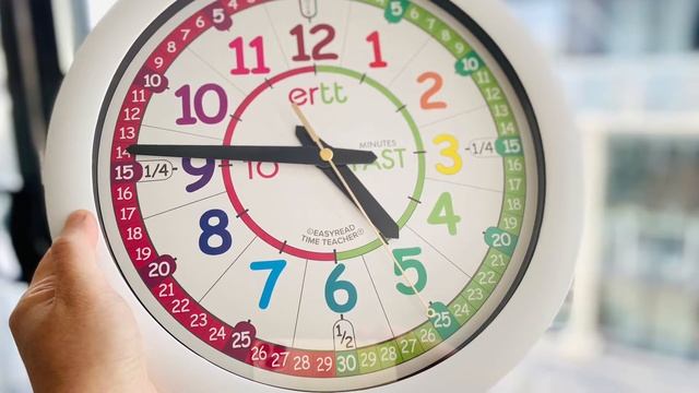 EasyRead 29cm Wall Clock, by EasyRead Time Teacher смотреть онлайн