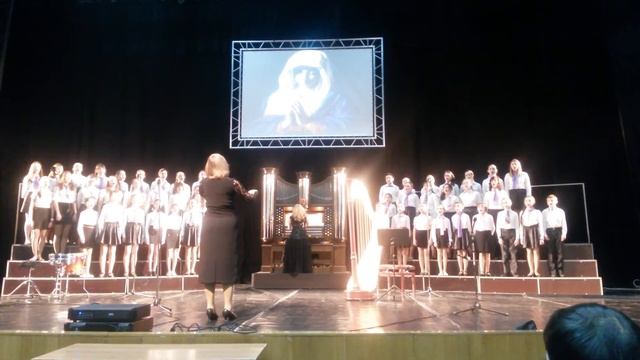 411 Сводный хор старших классов  ЧДМШ 1  г Чебоксары