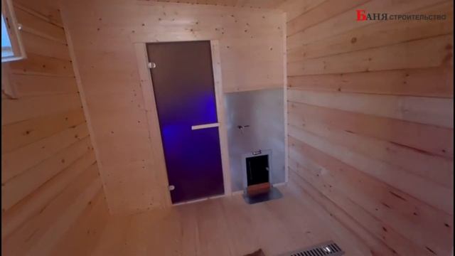 Баня Скандинавия из бруса под ключ Домодедово смотреть онлайн