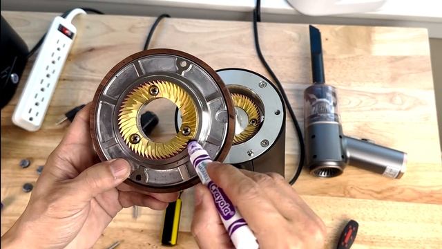 Adjust DF64P Burrs Alignment