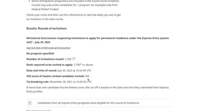 Express Entry draw 2022 | Canada Express entry draw 2022 | latest draw today | July 20, 2022 смотреть онлайн