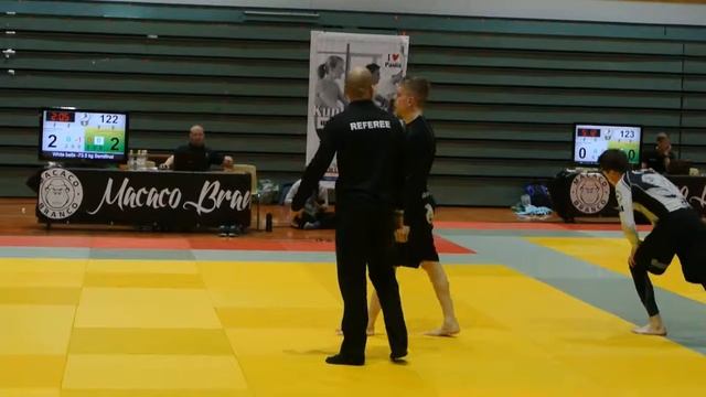 No Gi Finnish Open 2016 Men White belts 73 5 kg Semi final Henri Koukkunen Gadzhimurad Khalilbeg смотреть онлайн