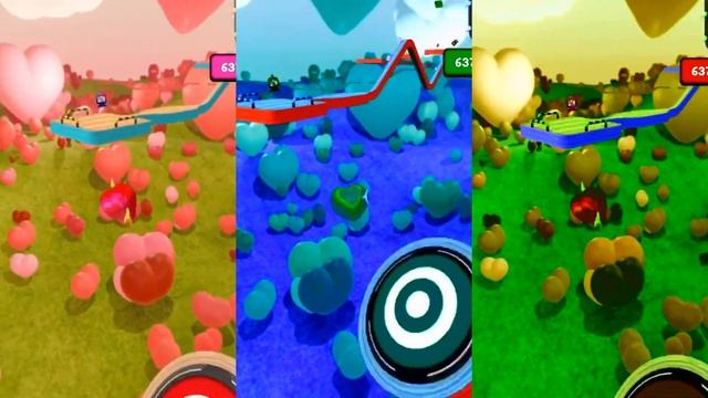 Going Balls VS Color Ball VS Reversed Balls SpeedRun Gameplay IOS Android New Update 4707