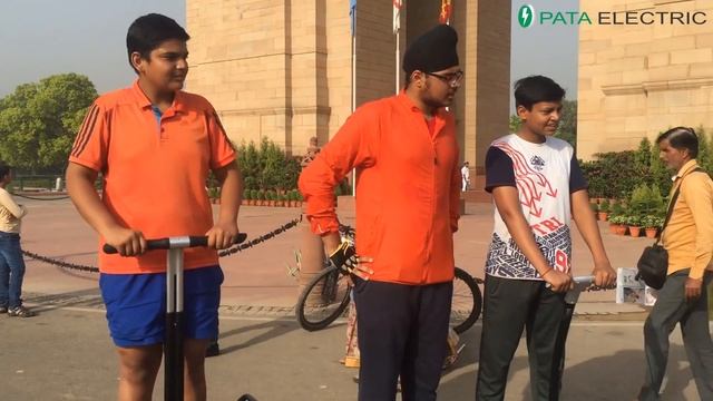 Smart Balance Scooter - Battbot Training Event India Gate Part I смотреть онлайн