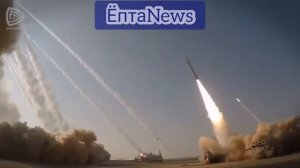 Боевые пуски иранских баллистических ракет