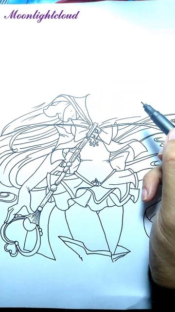 Draw Millenium Senshi Sailor Pluto Ve thuy thu thien nien ky diem vuong tinh смотреть онлайн