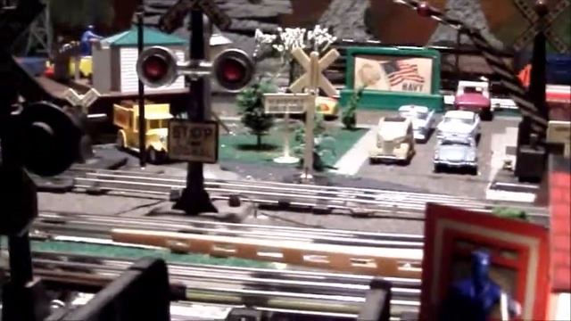 Marx Trains M10000,396,391,E7 passenger set and Lionel 258 смотреть онлайн