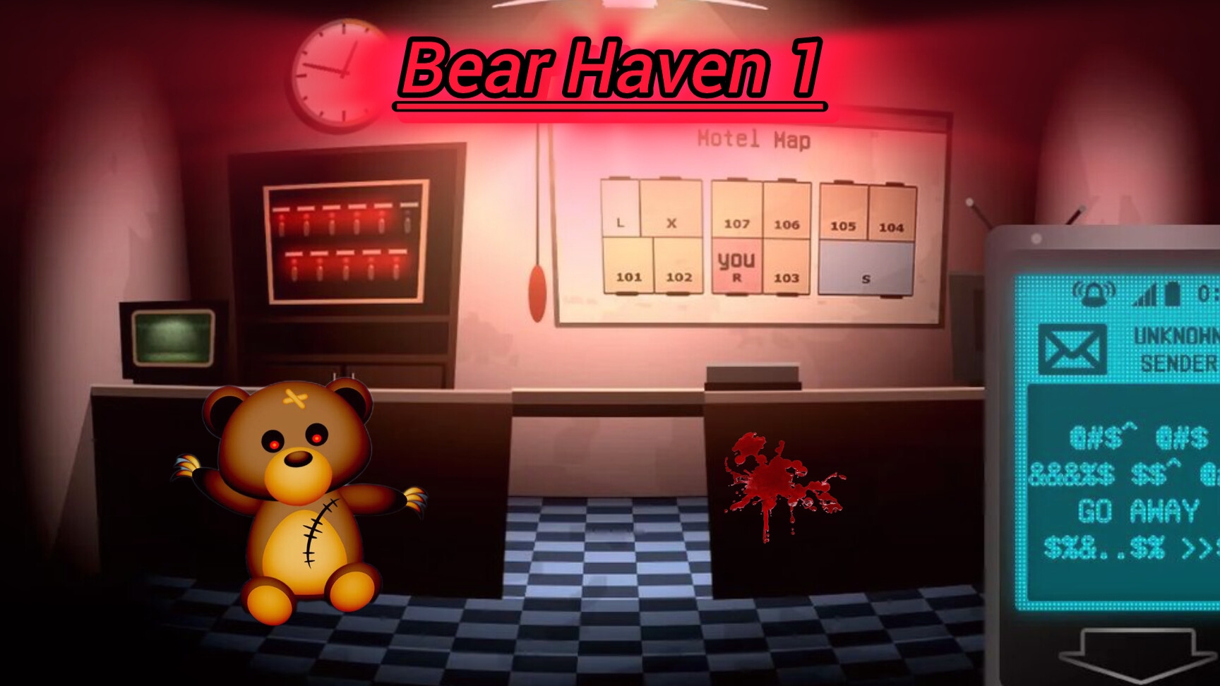 Прохождение 1 ночи Bear Haven смотреть онлайн
