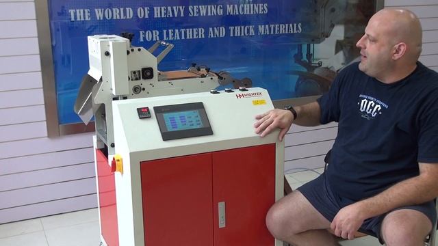 The best heavy duty webbing cutting machine (automatic) смотреть онлайн