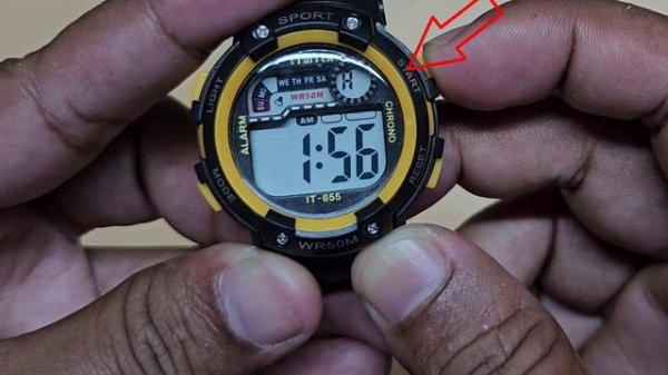 How to change the watch time iTaiTek watch