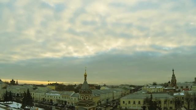 Вечернее небо Ярославля смотреть онлайн