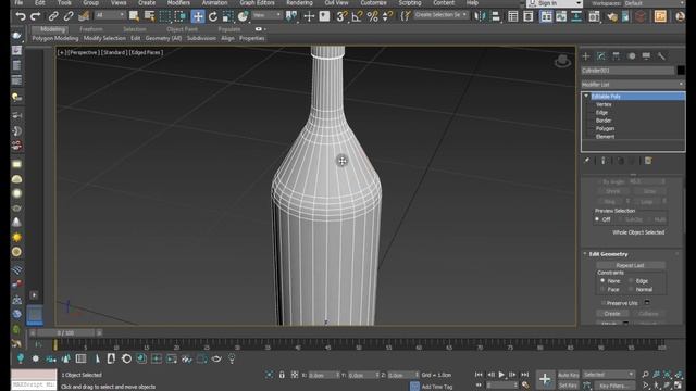 Modeling Bottle - 3ds max tutorial смотреть онлайн