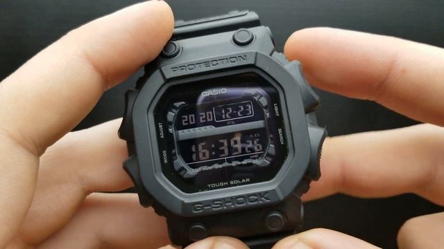 Gshock GX-56BB - The king - Setting time and date tutorial on module 3221 смотреть онлайн