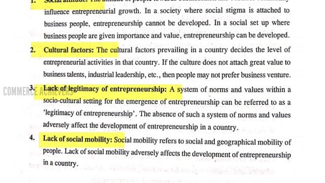 B.Com 3rd Semester Entrepreneurship Development|Factors affecting Entrepreneurial Growth смотреть онлайн