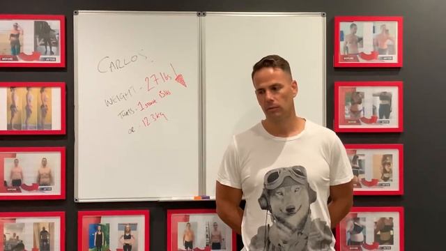 Carlos - 6 Week challenge at 180 Strength смотреть онлайн