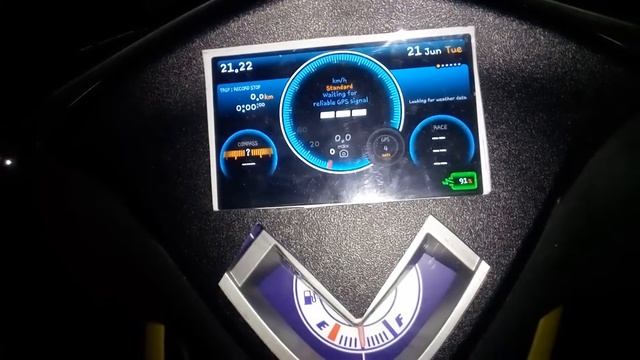 Speedometer Digital dari Android, Jupiter MX Bali Modification смотреть онлайн