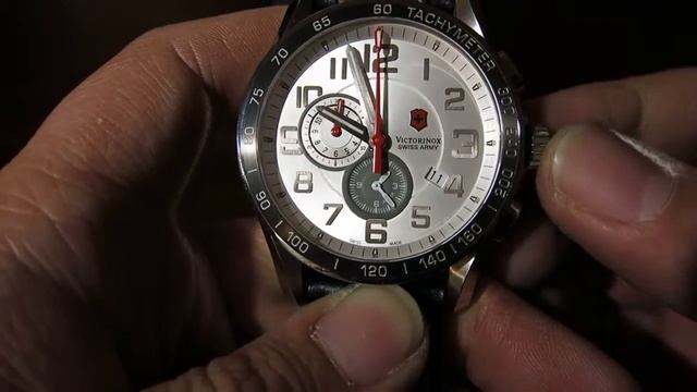 Victorinox Swiss Army Chrono Classic CLS 45mm Watch смотреть онлайн
