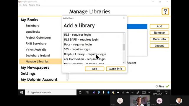 Using Bookshare ireland on the Mercury 12 with NCBI смотреть онлайн