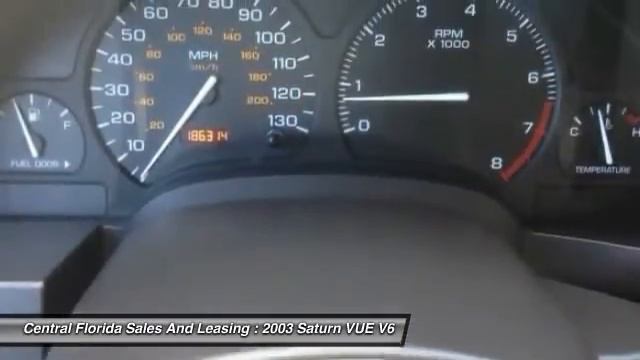 2003 Saturn VUE V6 Orlando FL 32824 смотреть онлайн