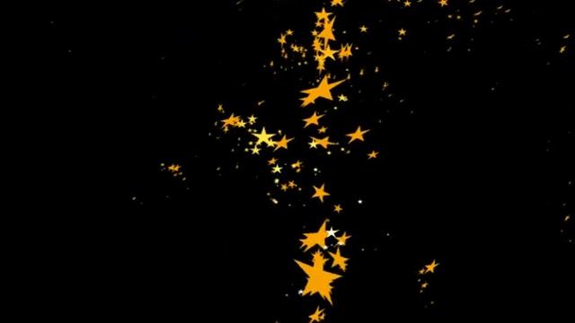 Футаж звездочки, для съемок видео.