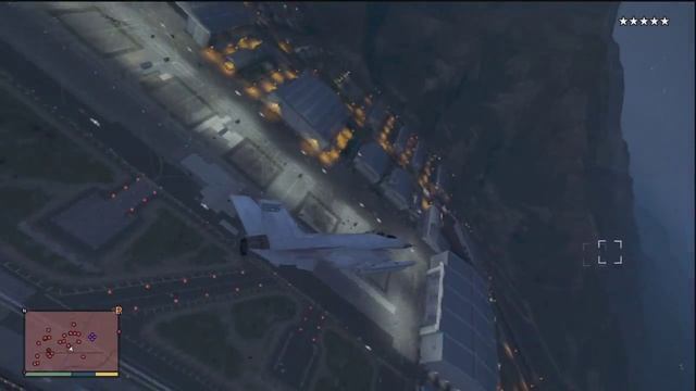 GTA 5 - Insane Fighter Jet destruction! (P-996 LAZER) смотреть онлайн