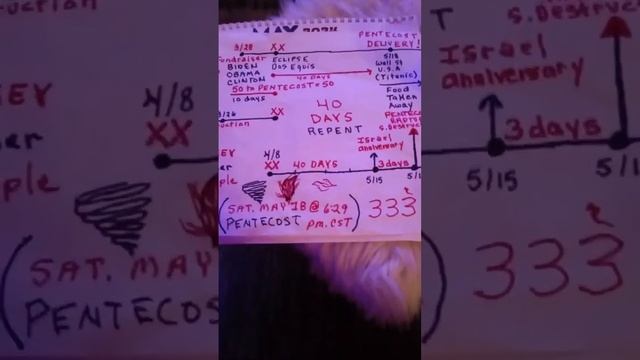 4 Days Countdown to JESUS CALLING US UP!? Pentecost Rapture?~ смотреть онлайн