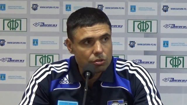 Пресс-конференция Дмитрия Серёжкина после матча «Сатурн» - «Арарат» смотреть онлайн