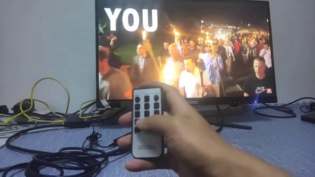 IR remote from the HDbaseT receiver to the 9x9 Modular Matrix Switcher смотреть онлайн