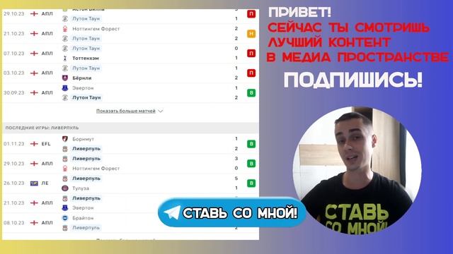 Лутон – Ливерпуль прогноз | АПЛ, Англия | Прогноз на сегодня. 05.11.23 смотреть онлайн