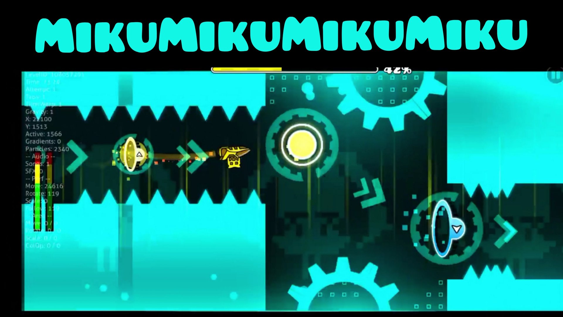 mikumikumikumiku by OddMod | geometry dash | deadlocked смотреть онлайн