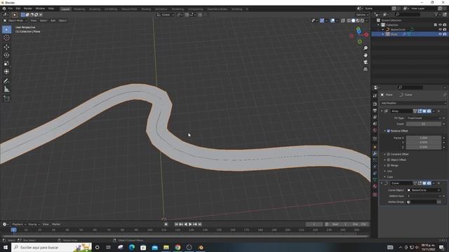 Circuito De carreras en MENOS de 5 MINUTOS 😱 en blender de veras #blender #blender3d смотреть онлайн