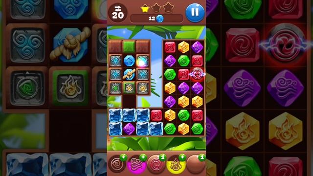 678 уровень Планета самоцветов на три звезды