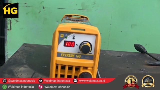 REVIEW MESIN HUGONG EXTREME-160 - WELDMAX INDONESIA смотреть онлайн