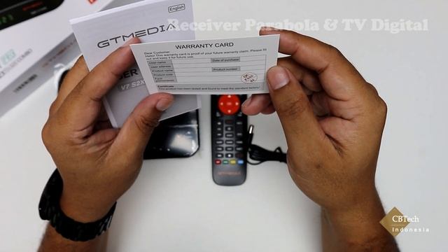 Unboxing GTMedia V7 Pro Combo Receiver DVBS2X DVBT2