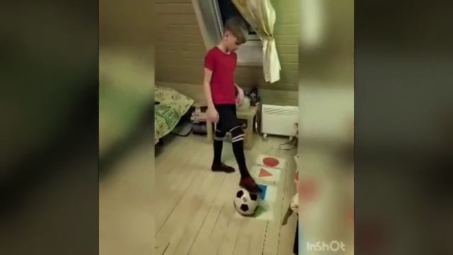 #живуспортомдома от юных футболистов