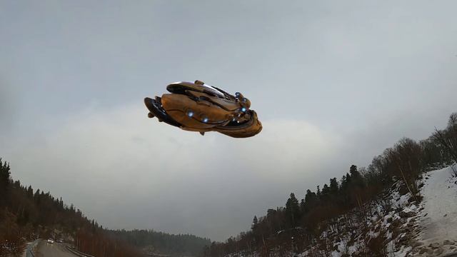 девушка с парнем увидела нло