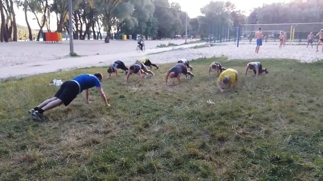 OutDoor fitness - тренировка на свежем воздухе смотреть онлайн