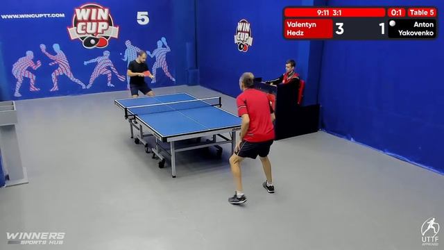 03:30 Valentyn Hedz 0-3 Anton Yakovenko South 6 WIN CUP 10.09.2022 WINCUP | TABLE TENNIS смотреть онлайн