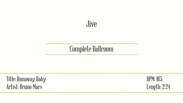 Jive - Runaway Baby By Bruno Mars