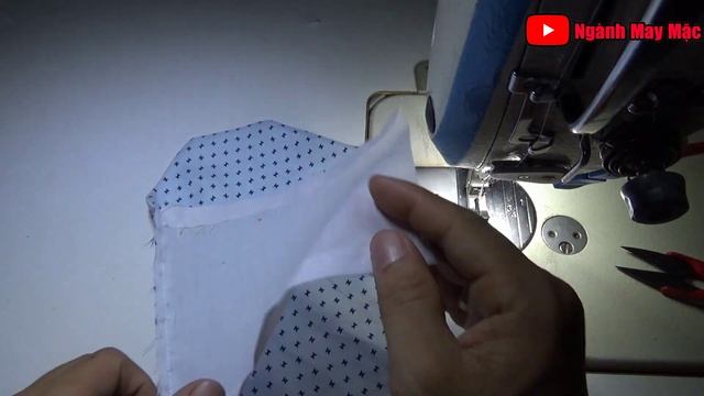 DIY Masks | How To Make Masks | 3d Masks | Cách May Khẩu Trang 3d #nganhmaymac смотреть онлайн