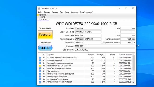 CrystalDiskInfo как пользоваться ( Обзор программы CrystalDiskInfo на русском) смотреть онлайн